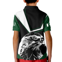 Pakistan Emblem Kid Polo Shirt Eagle-Shaped Design with National Symbol