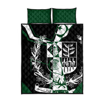 Pakistan Emblem Quilt Bed Set Eagle-Shaped Design with National Symbol