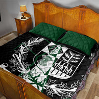 Pakistan Emblem Quilt Bed Set Eagle-Shaped Design with National Symbol