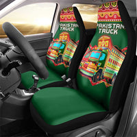 Pakistan Truck Art Car Seat Cover National Emblem & Traditional Patterns