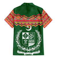 Pakistan Truck Art Family Matching Mermaid Dress and Hawaiian Shirt National Emblem & Traditional Patterns