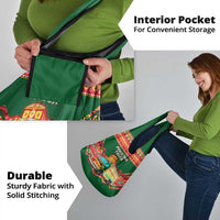 Pakistan Truck Art Grocery Bag National Emblem & Traditional Patterns