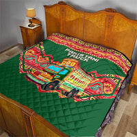 Pakistan Truck Art Quilt National Emblem & Traditional Patterns