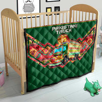 Pakistan Truck Art Quilt National Emblem & Traditional Patterns