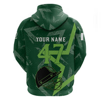 Pakistan Cricket Hoodie Sporty Style with Flag Stars & Player Illustration
