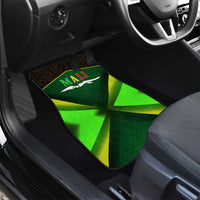 Mali Map Car Mats National Emblem & Cultural Pattern Design