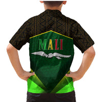Mali Map Family Matching Mermaid Dress and Hawaiian Shirt National Emblem & Cultural Pattern Design