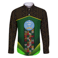 Mali Map Family Matching Puletasi and Hawaiian Shirt National Emblem & Cultural Pattern Design