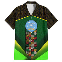 Mali Map Hawaiian Shirt National Emblem & Cultural Pattern Design