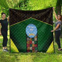 Mali Map Quilt National Emblem & Cultural Pattern Design