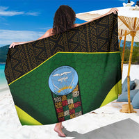 Mali Map Sarong National Emblem & Cultural Pattern Design