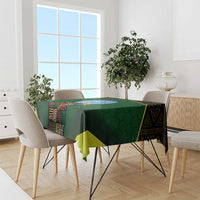 Mali Map Tablecloth National Emblem & Cultural Pattern Design