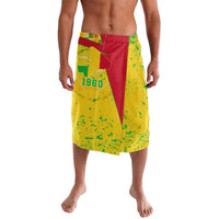 Mali Map Lavalava Heart-Inspired Design with National Flag Colors