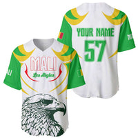 Mali Vulture Baseball Jersey Sporty Style with National Flag Colors