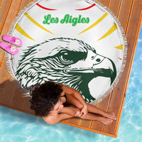 Mali Vulture Beach Blanket Sporty Style with National Flag Colors