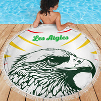 Mali Vulture Beach Blanket Sporty Style with National Flag Colors