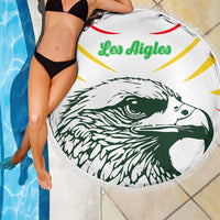 Mali Vulture Beach Blanket Sporty Style with National Flag Colors
