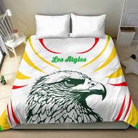Mali Vulture Bedding Set Sporty Style with National Flag Colors