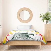 Mali Vulture Bedding Set Sporty Style with National Flag Colors