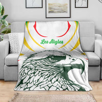 Mali Vulture Blanket Sporty Style with National Flag Colors