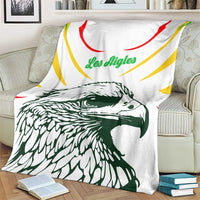 Mali Vulture Blanket Sporty Style with National Flag Colors