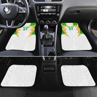 Mali Vulture Car Mats Sporty Style with National Flag Colors