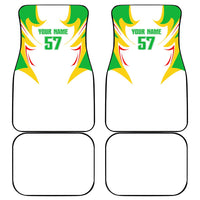 Mali Vulture Car Mats Sporty Style with National Flag Colors