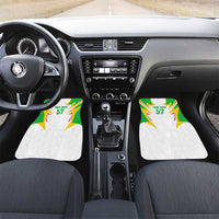 Mali Vulture Car Mats Sporty Style with National Flag Colors