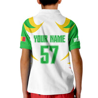Mali Vulture Kid Polo Shirt Sporty Style with National Flag Colors