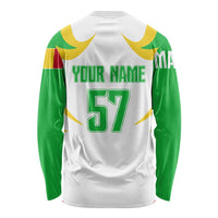 Mali Vulture Long Sleeve Shirt Sporty Style with National Flag Colors