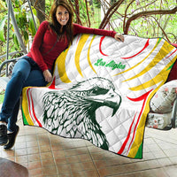 Mali Vulture Quilt Sporty Style with National Flag Colors
