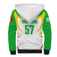 Mali Vulture Sherpa Hoodie Sporty Style with National Flag Colors