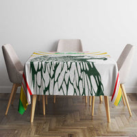 Mali Vulture Tablecloth Sporty Style with National Flag Colors