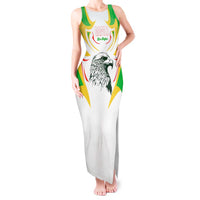 Mali Vulture Tank Maxi Dress Sporty Style with National Flag Colors