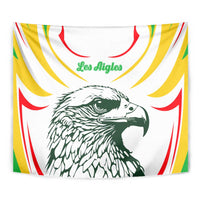 Mali Vulture Tapestry Sporty Style with National Flag Colors