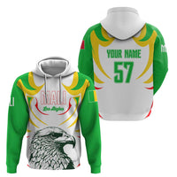 Mali Vulture Zip Hoodie Sporty Style with National Flag Colors