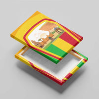 Mali Landmarks Canvas Wall Art Cultural Patterns & Famous Tourist Destinations