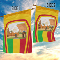 Mali Landmarks Garden Flag Cultural Patterns & Famous Tourist Destinations