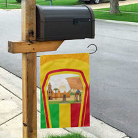 Mali Landmarks Garden Flag Cultural Patterns & Famous Tourist Destinations