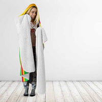 Mali Landmarks Hooded Blanket Cultural Patterns & Famous Tourist Destinations