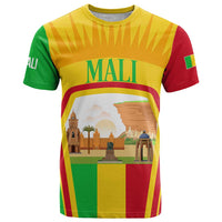 Mali Landmarks T Shirt Cultural Patterns & Famous Tourist Destinations