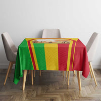 Mali Landmarks Tablecloth Cultural Patterns & Famous Tourist Destinations