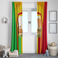 Mali Landmarks Window Curtain Cultural Patterns & Famous Tourist Destinations