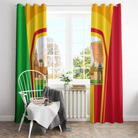Mali Landmarks Window Curtain Cultural Patterns & Famous Tourist Destinations