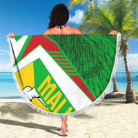 Mali Vulture Beach Blanket National Emblem Details & Traditional Patterns