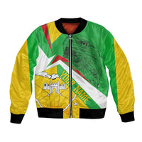 Mali Vulture Bomber Jacket National Emblem Details & Traditional Patterns