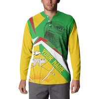 Mali Vulture Button Sweatshirt National Emblem Details & Traditional Patterns