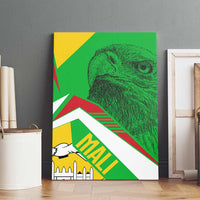 Mali Vulture Canvas Wall Art National Emblem Details & Traditional Patterns