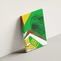 Mali Vulture Canvas Wall Art National Emblem Details & Traditional Patterns