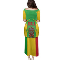 Mali Vulture Family Matching Puletasi and Hawaiian Shirt National Emblem Details & Traditional Patterns